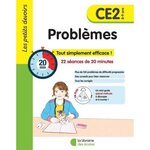 PROBLEMES CE2. TOUT SIMPLEMENT EFFICACE ! 22 SEANCES DE 20 MINUTES, Tribouillard Pierre