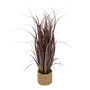 Voir la diapositive 1 : ATMOSPHERA Plante Artificielle Bunch de Lin  Zya  122cm Rouge