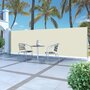 Voir la diapositive 1 : VIDAXL Auvent lateral retractable 160 x 500 cm Creme