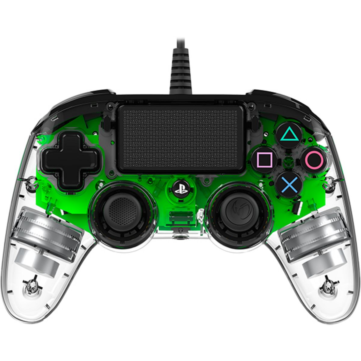 NACON Manette filaire compacte Lumineuse Verte NACON PS4