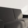 Voir la diapositive 4 : BEST MOBILIER Julia - canapé 3 places convertible express couchage quotidien 140 cm matelas 14 cm en tissu