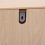 Voir la diapositive 6 : FIVE Colonne 1 porte et 2 niches effet bois clair LIORA - Beige