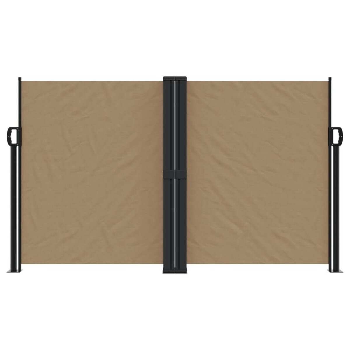 VIDAXL Auvent lateral retractable taupe 140x1000 cm
