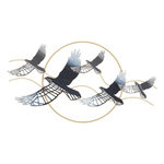 Paris Prix Décoration Murale Encadrée en Métal  Oiseaux  91cm Multicolore