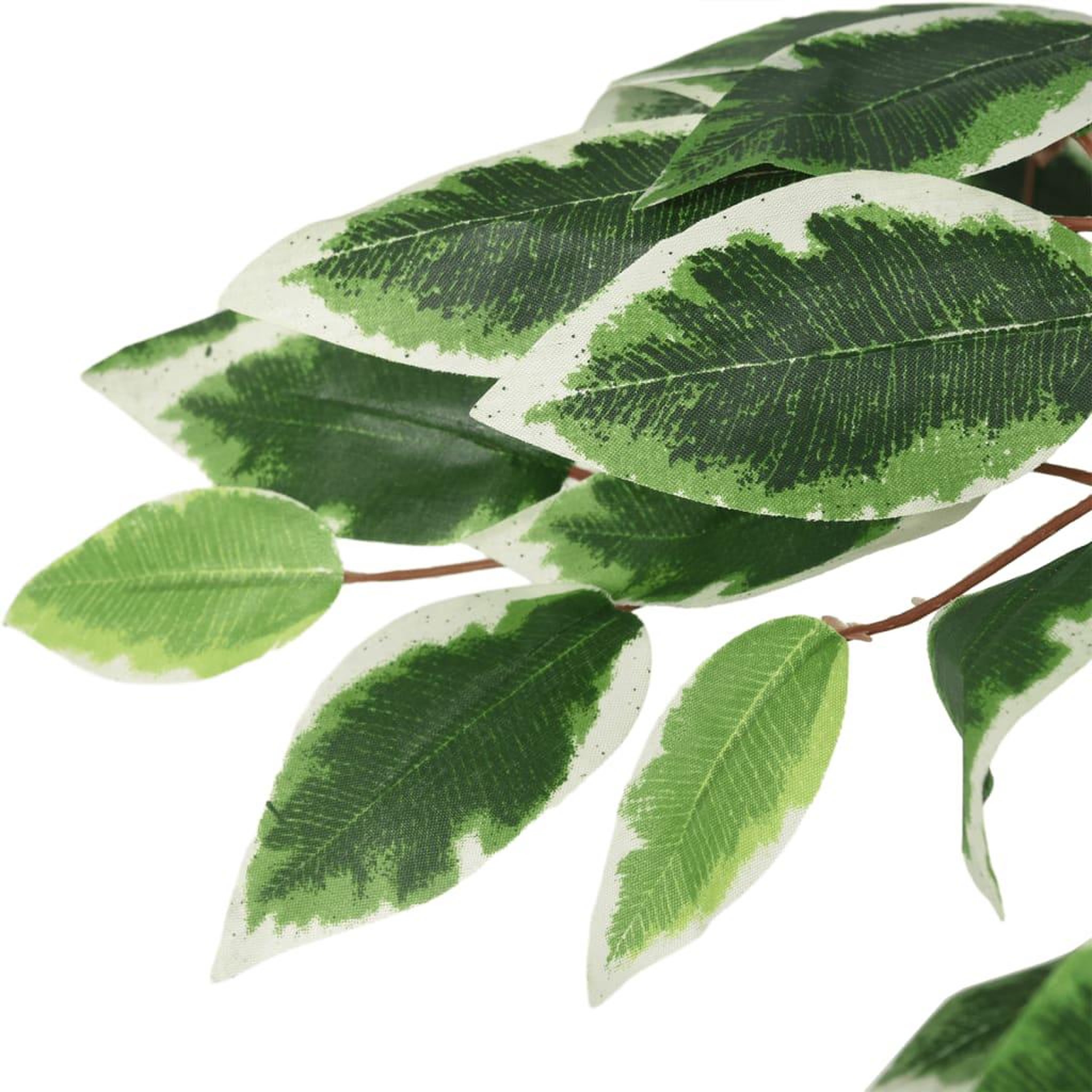 Voir la diapositive 3 : VIDAXL Ficus artificiel 378 feuilles 80 cm vert