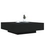 Voir la diapositive 4 : VIDAXL Table basse noir 100x100x31 cm bois d ingénierie