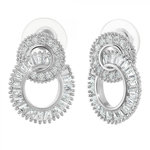 SC CRYSTAL Boucles d'oreilles SC Crystal ornées de Cristaux scintillants