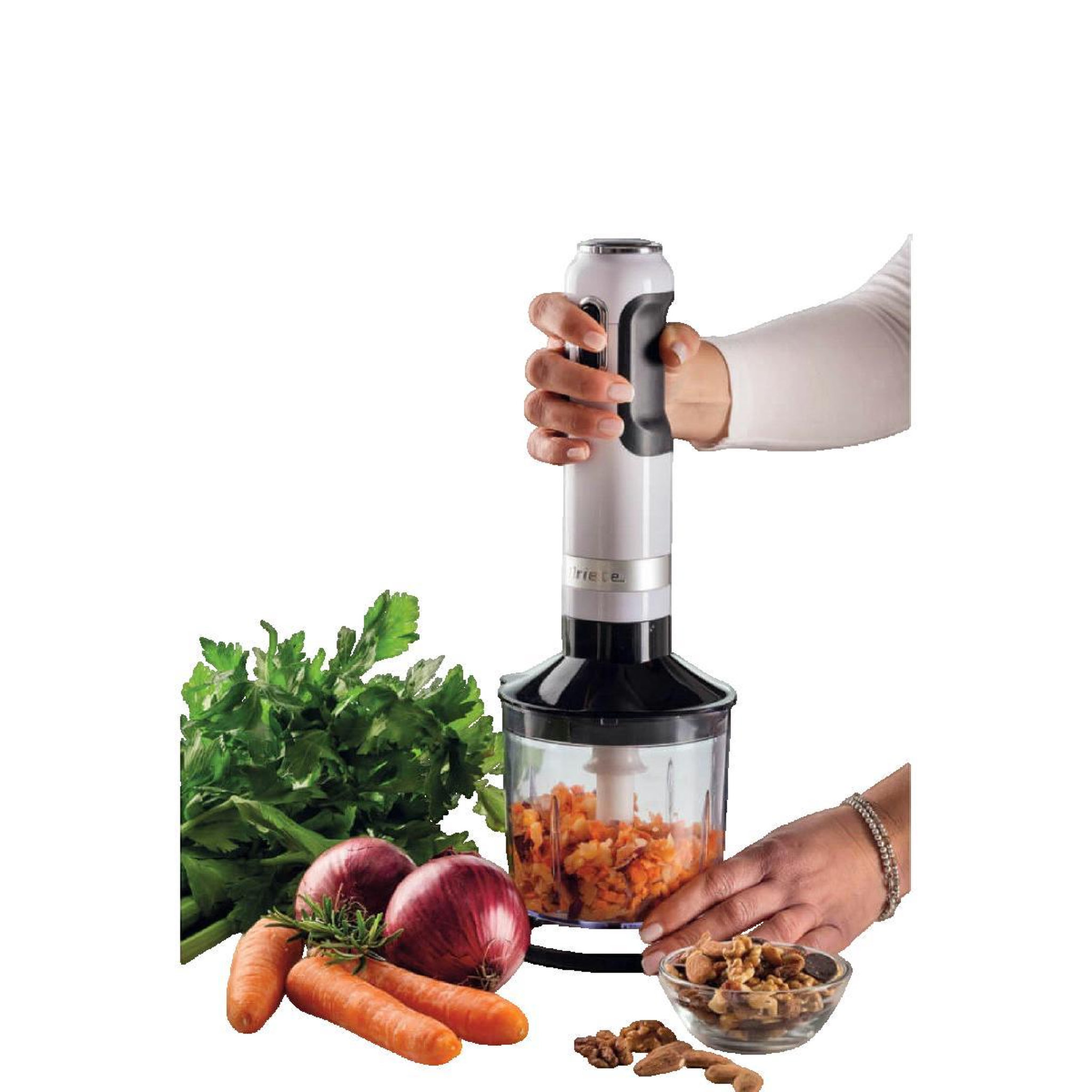 Voir la diapositive 3 : ARIETE Mixeur plongeant Ariete 602/01 blanc puissant 1000 watts