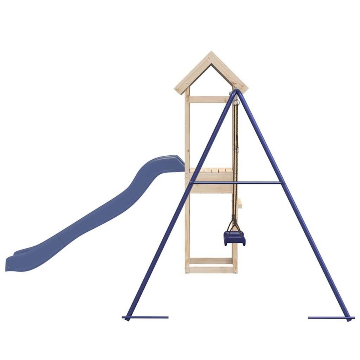 VIDAXL Aire de jeux d'exterieur bois de pin massif