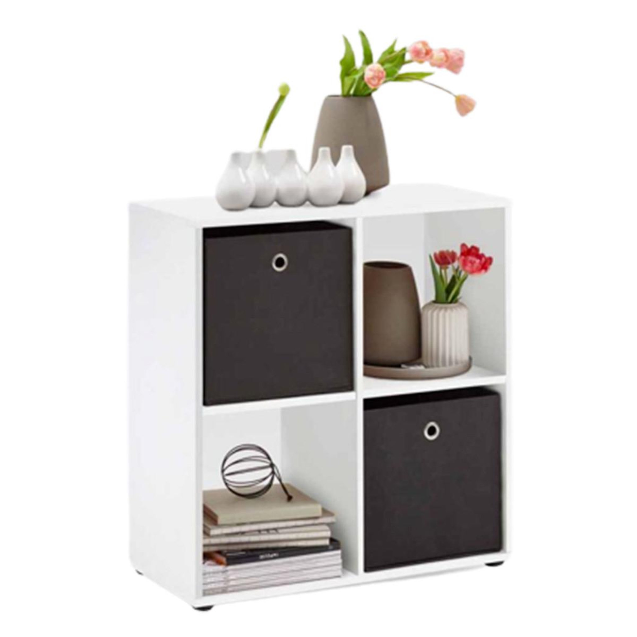 Paris Prix Étagère 4 cases design  gaman  70cm blanc