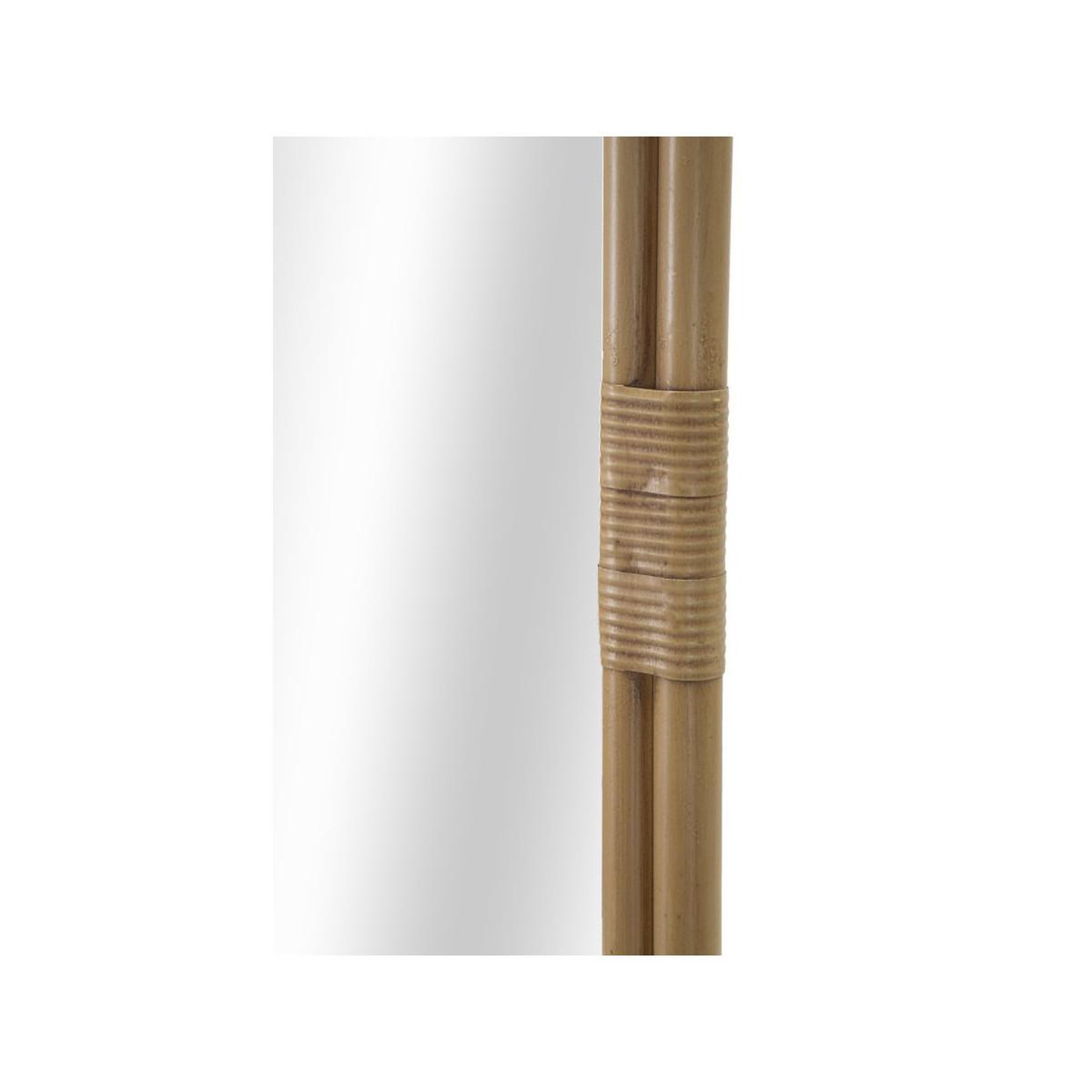 Voir la diapositive 2 : Paris Prix Miroir échelle déco effet rotin  panama  151cm naturel