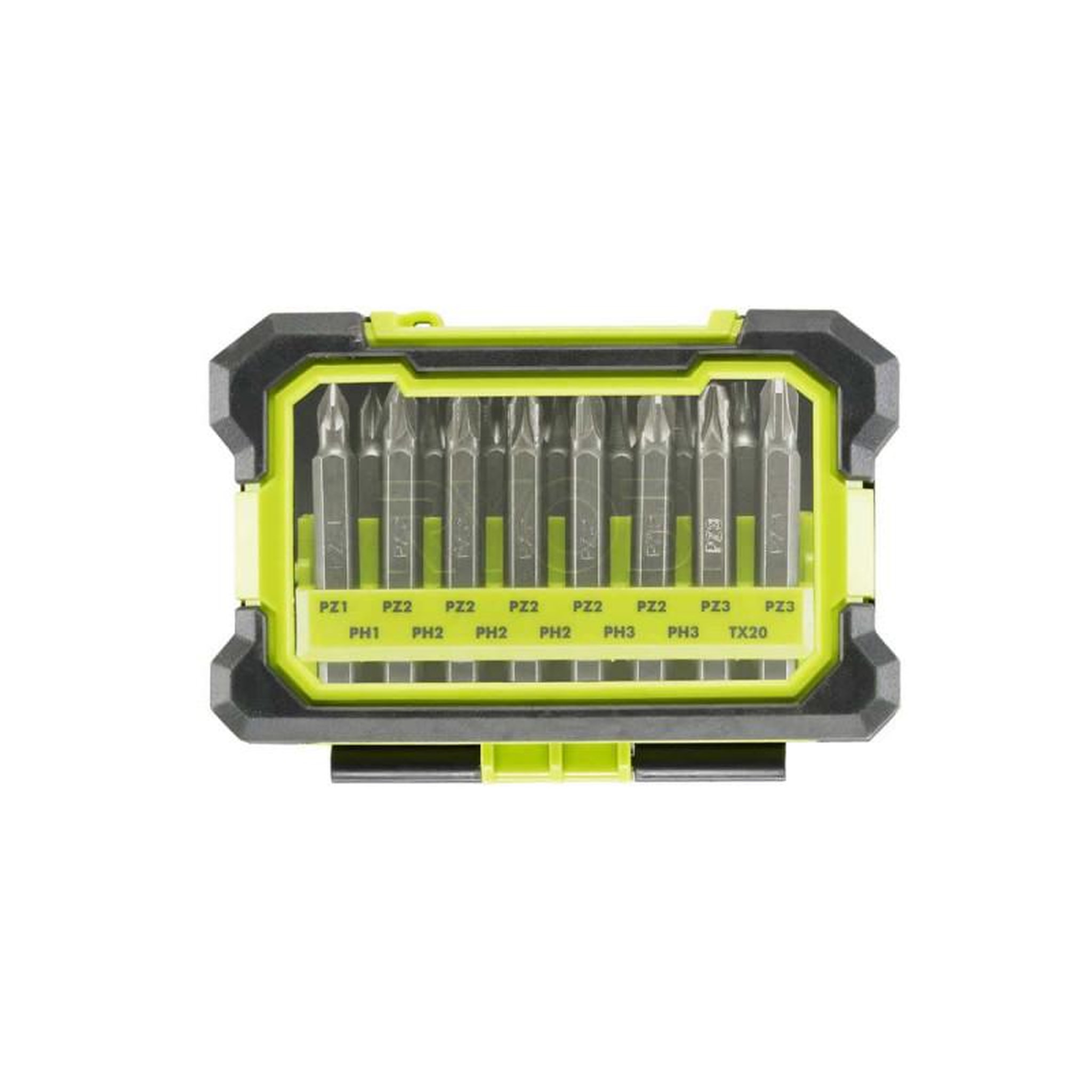 Ryobi Coffret antichocs ryobi 15 accessoires de vissage mixtes rak15msd