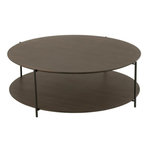 Paris Prix Table Basse Design  Rodolfo  113cm Marron Foncé