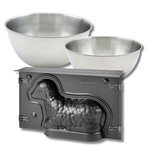 ZENKER Set pâtisserie avec moule agneau de Pâques 3D 700 ml, 2 bols à mixer et spatule Zenker