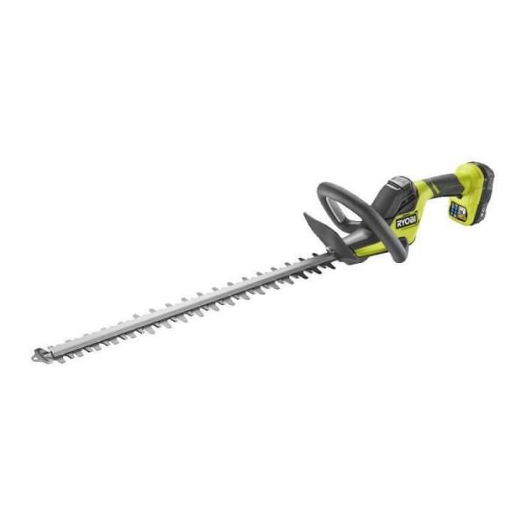Ryobi RYOBI - Taille-haies LINEA 18V - lames 55 cm - HedgeSweep™ - 1 batterie lithium+ 18V 2,0 Ah et 1 chargeur 1,5 A - RY18HT55A-12