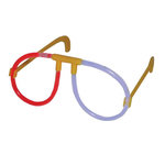 FUNNY FASHION Lunettes fluo glow in the dark
