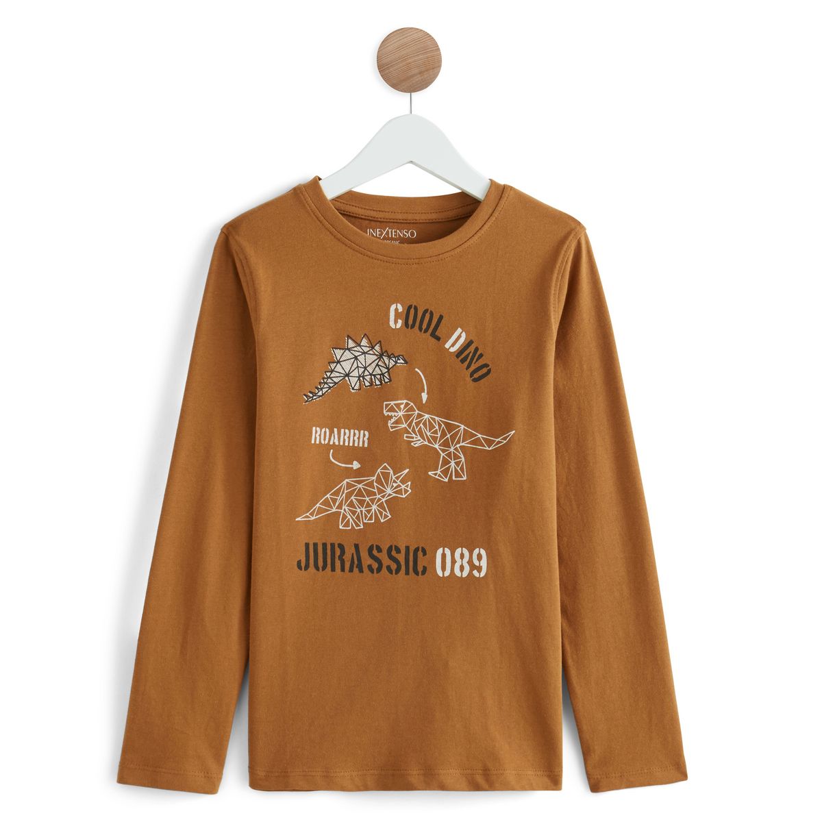 IN EXTENSO T-shirt manches longues dinosaures garçon