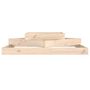 Voir la diapositive 4 : VIDAXL Jardiniere 112x112x27 cm Bois massif de pin
