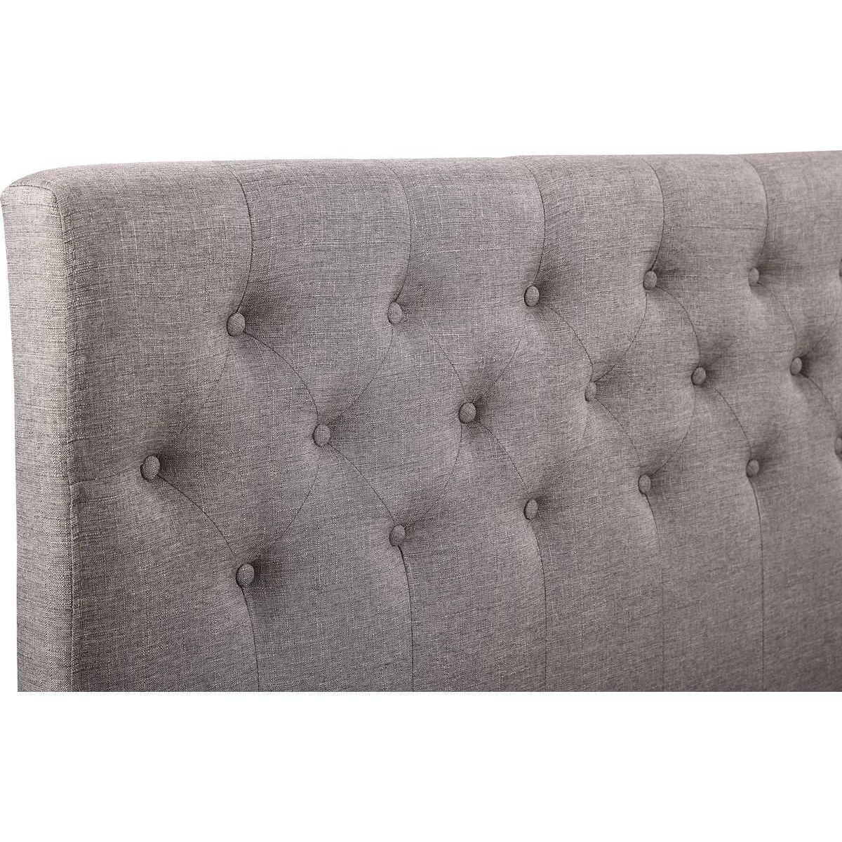 Habitat et Jardin Lit  Emmy  - 160 x 200 cm - Taupe