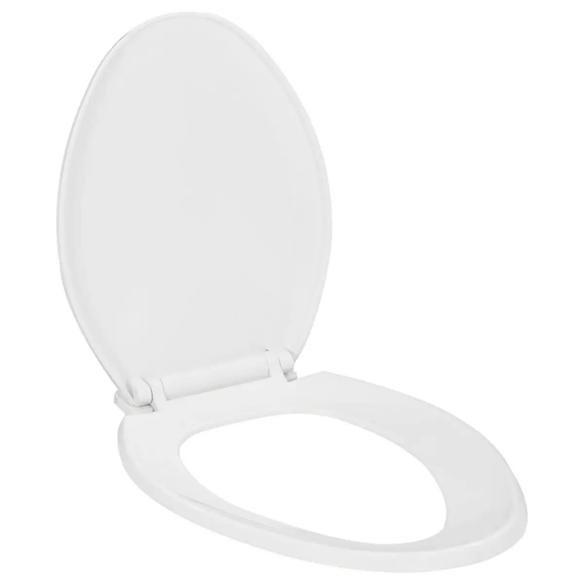 VIDAXL Abattant WC a fermeture en douceur Liberation rapide Blanc