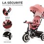 Voir la diapositive 5 : KINDERKRAFT Tricycle evolutif poussette avec pare soleil regl