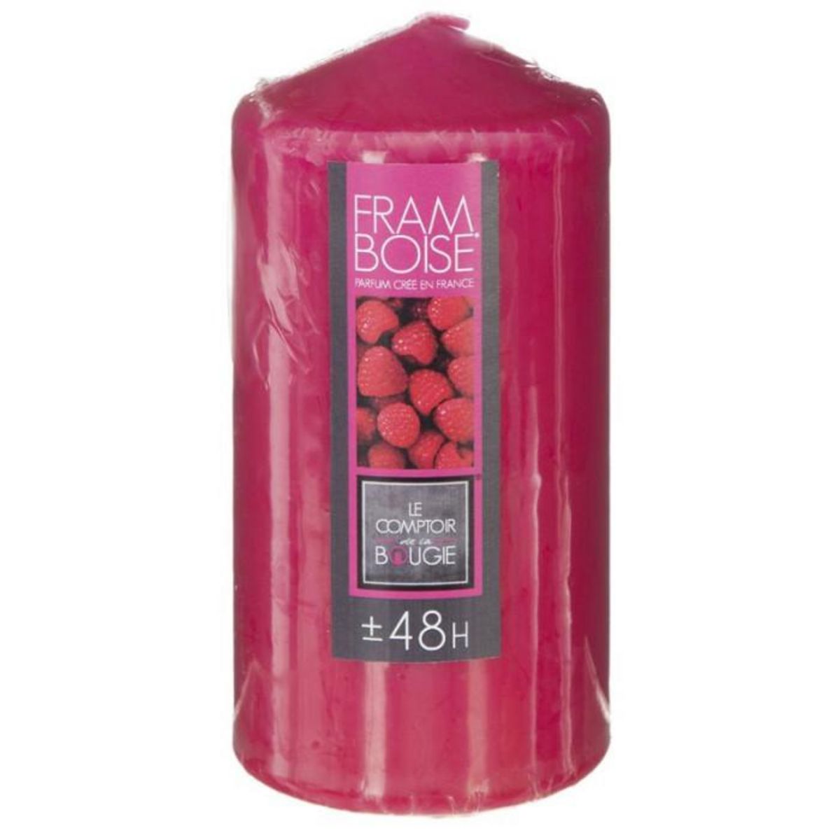 COMPTOIR DE LA BOUGIE Bougie Parfumée Ronde  Tami  395g Framboise