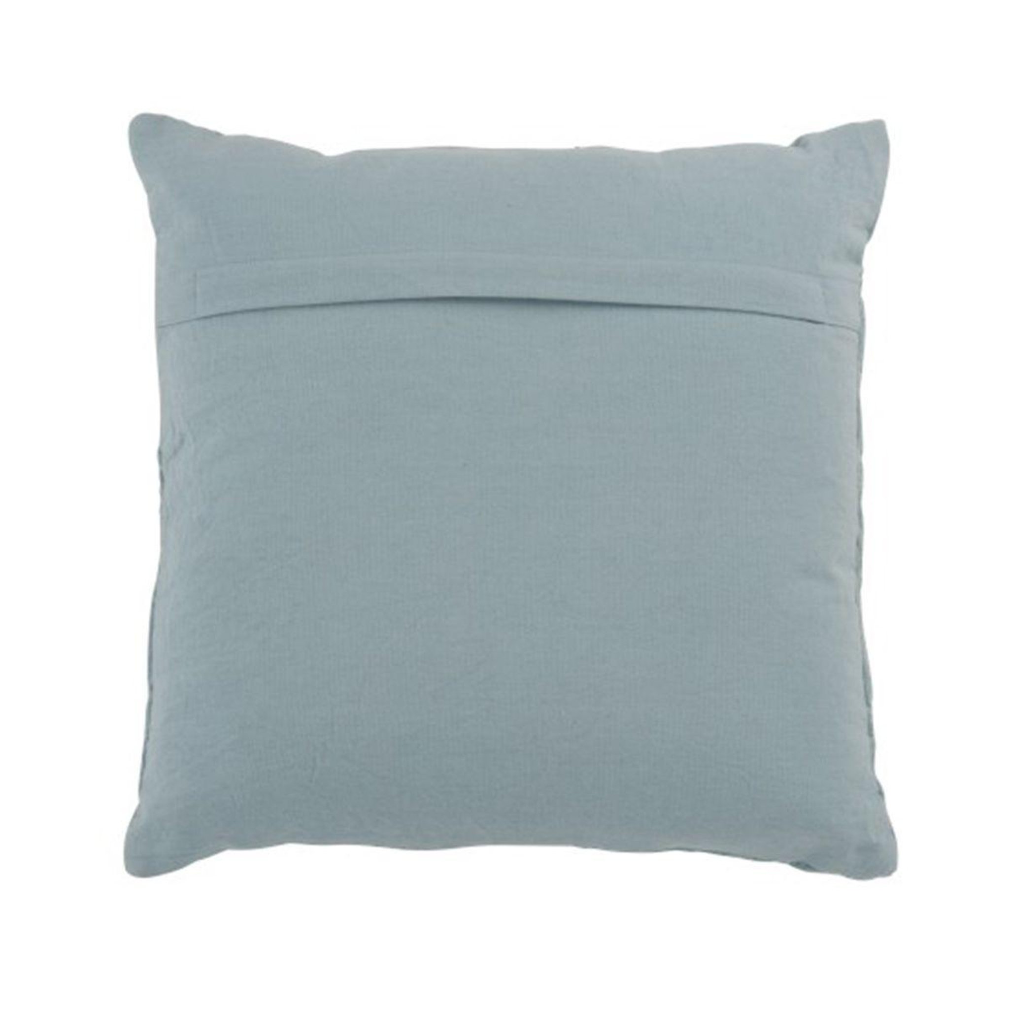 Voir la diapositive 2 : J-LINE Coussin Déco  Aztèque  45cm Bleu