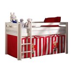 Paris Prix Lit Enfant  Pino Cirque  90x200cm Blanc