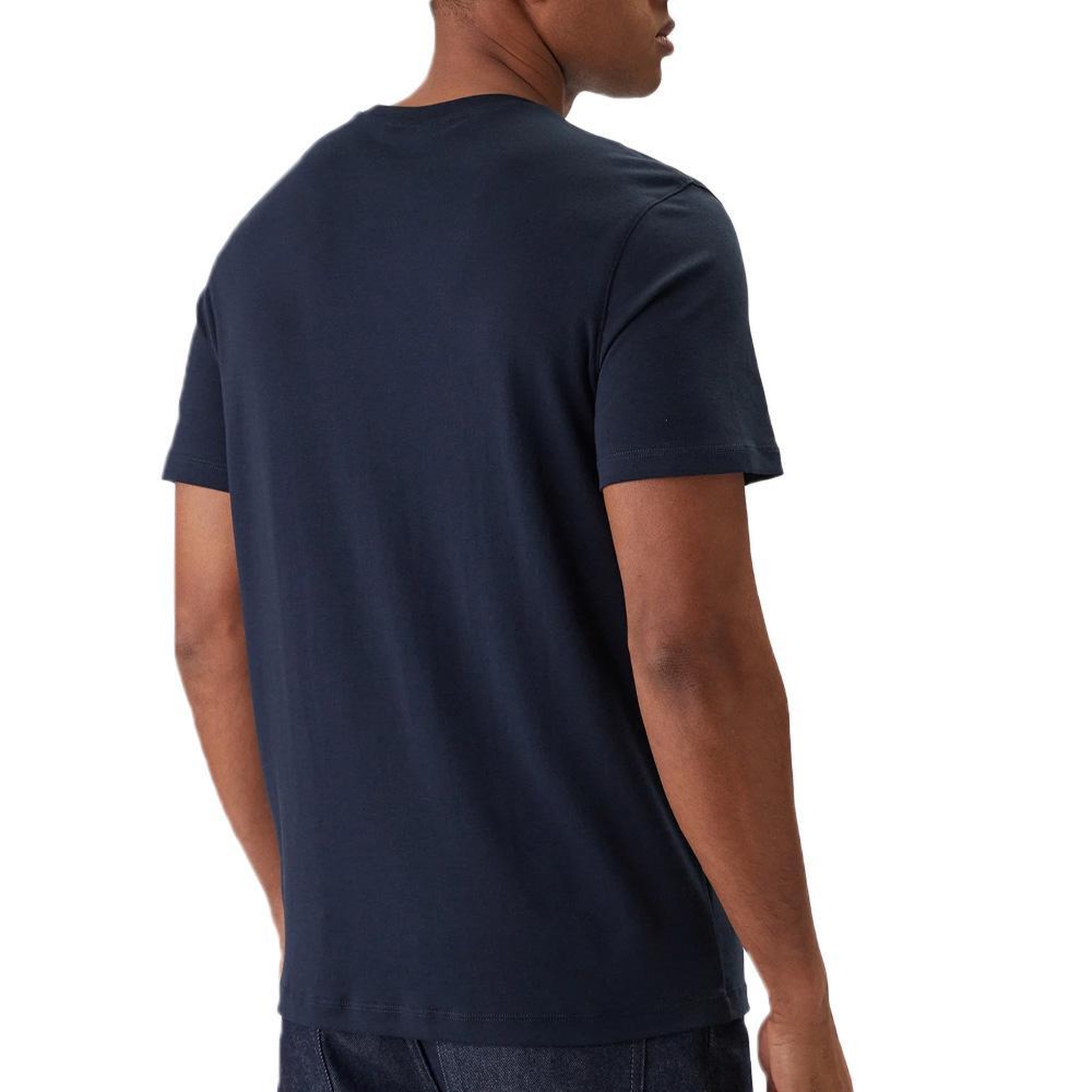 Voir la diapositive 2 : CALVIN KLEIN JEANS T-Shirt Marine Homme Calvin Klein Jeans Supima