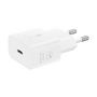 Voir la diapositive 3 : Samsung Chargeur secteur Ultra rapide 25W Blanc