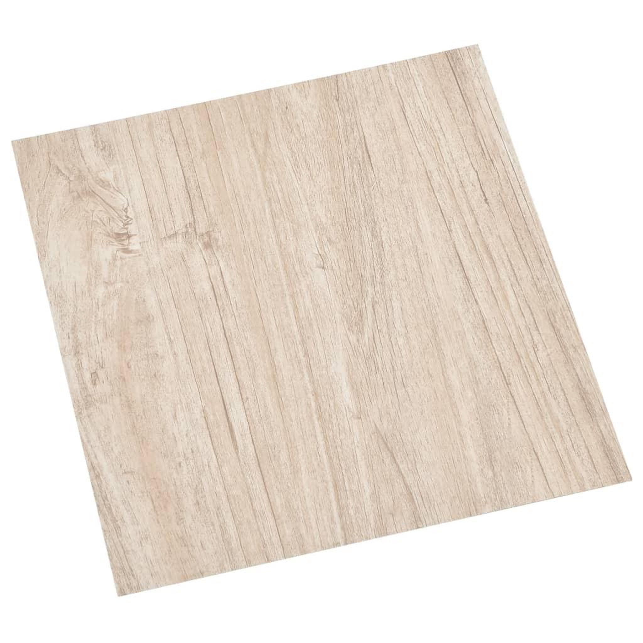 Voir la diapositive 5 : VIDAXL Dalles de plancher autoadhesives 55pcs PVC 5,11 m^2 marron clair