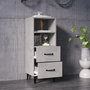 Voir la diapositive 3 : VIDAXL Buffet Gris beton 34,5x34x90 cm Bois d'ingenierie