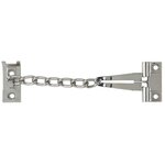 CENTRALE BRICO Entrebâilleur de porte acier gris, SOCONA Chain