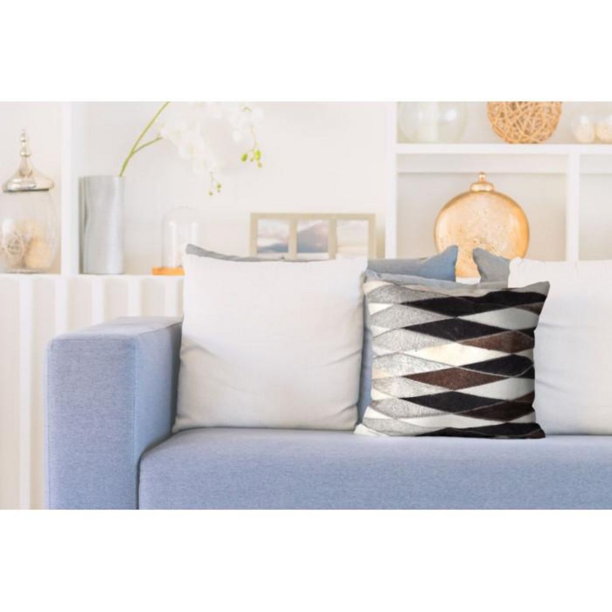 Paris Prix Coussin Rectangulaire Déco  Lavish  40x60cm Gris