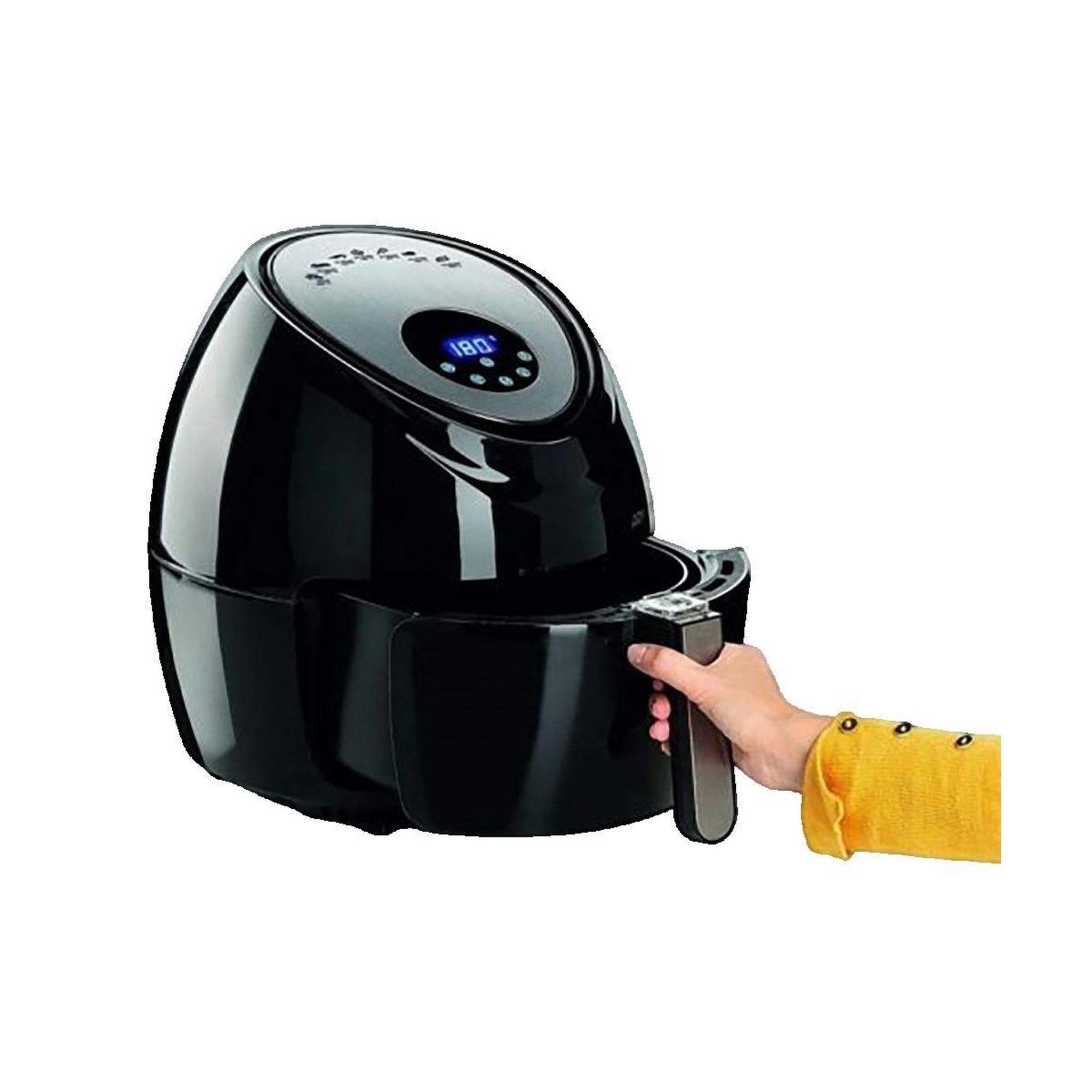 Voir la diapositive 3 : ARIETE Friteuse Ariete 4618 Airy XXL 5.5 litres Noir
