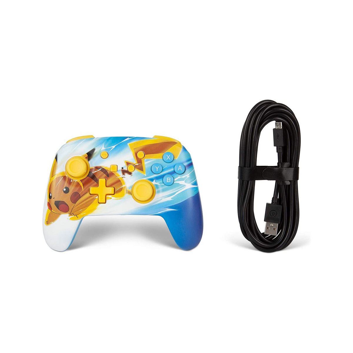 POWER A Manette Filaire Pikachu Pokémon Nintendo Switch