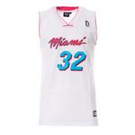 SPORTZONE Miami Maillot de basket /Rose/Bleu Homme Sport Zone SEPL1004. Coloris disponibles : Blanc