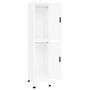 Voir la diapositive 3 : VIDAXL Armoire a casiers Blanc 38x45x180 cm Acier
