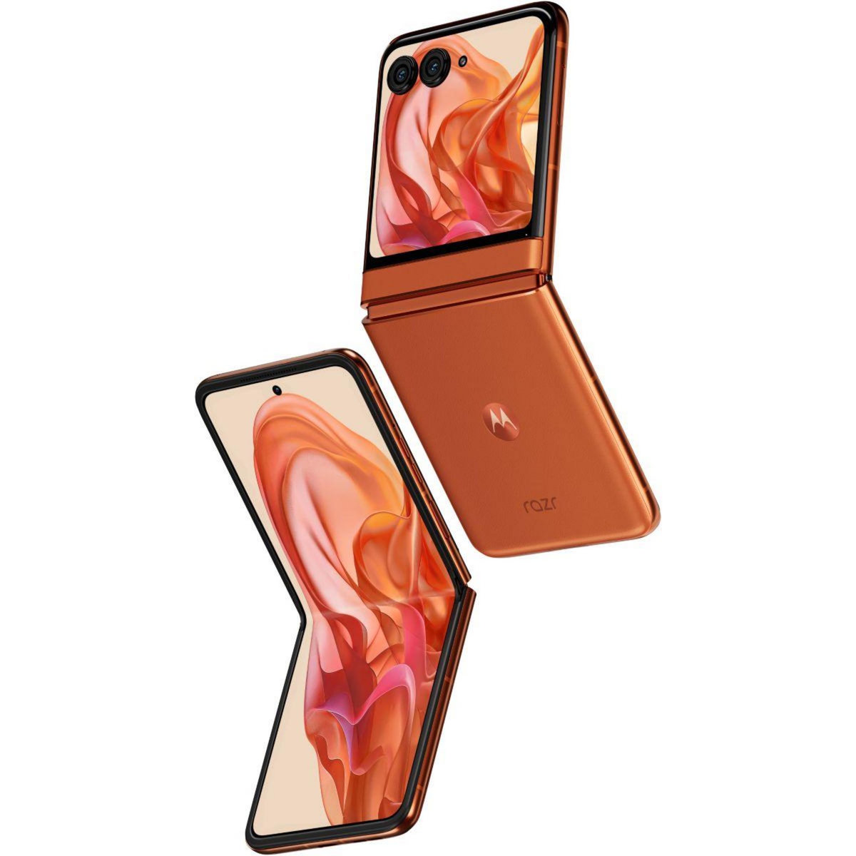 MOTOROLA Smartphone Razr 50 Orange Cuivre 256Go