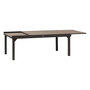 Voir la diapositive 4 : HESPERIDE Table de jardin extensible Piazza en aluminium
