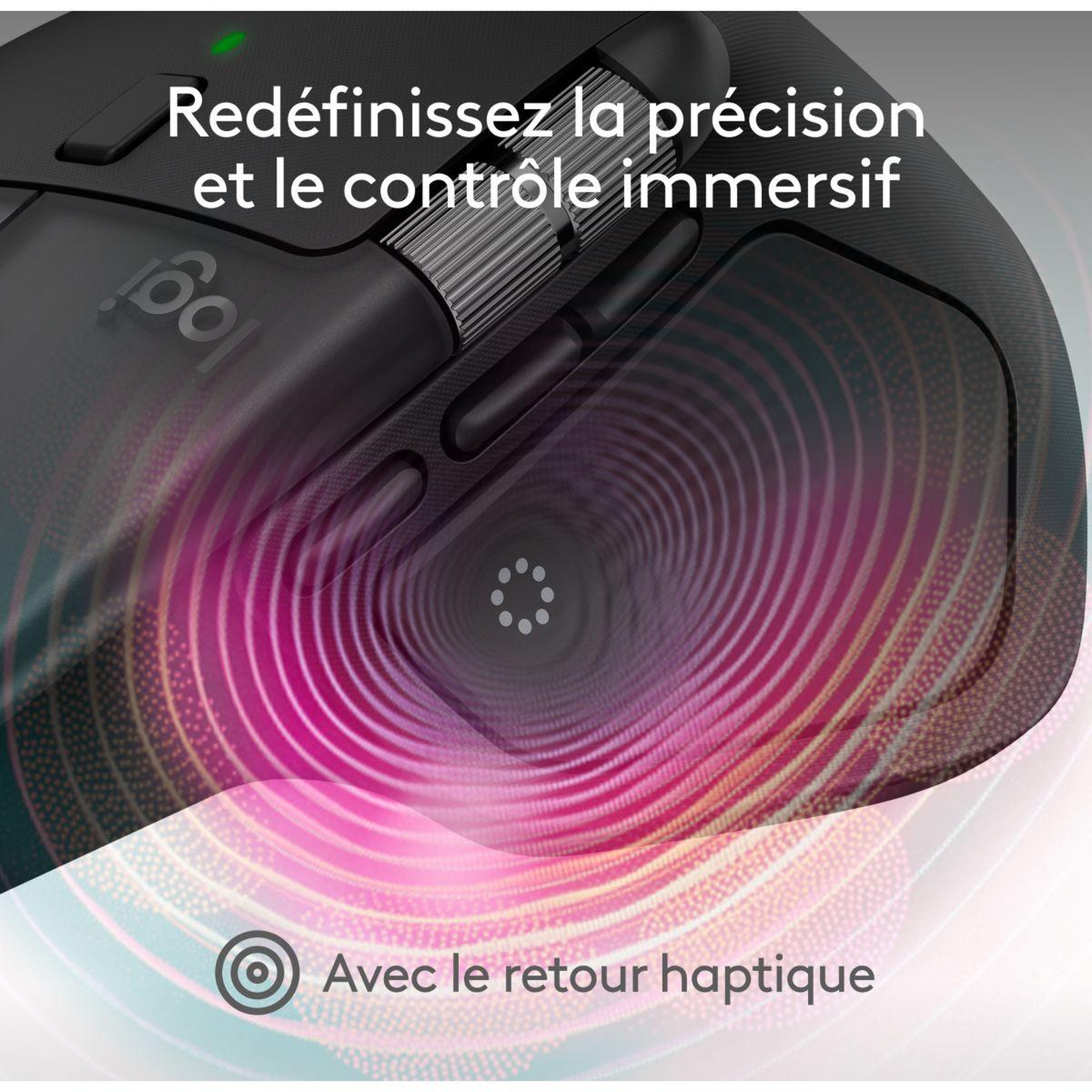 Voir la diapositive 2 : Logitech Souris sans fil rechargeable mx master 4 mac noir