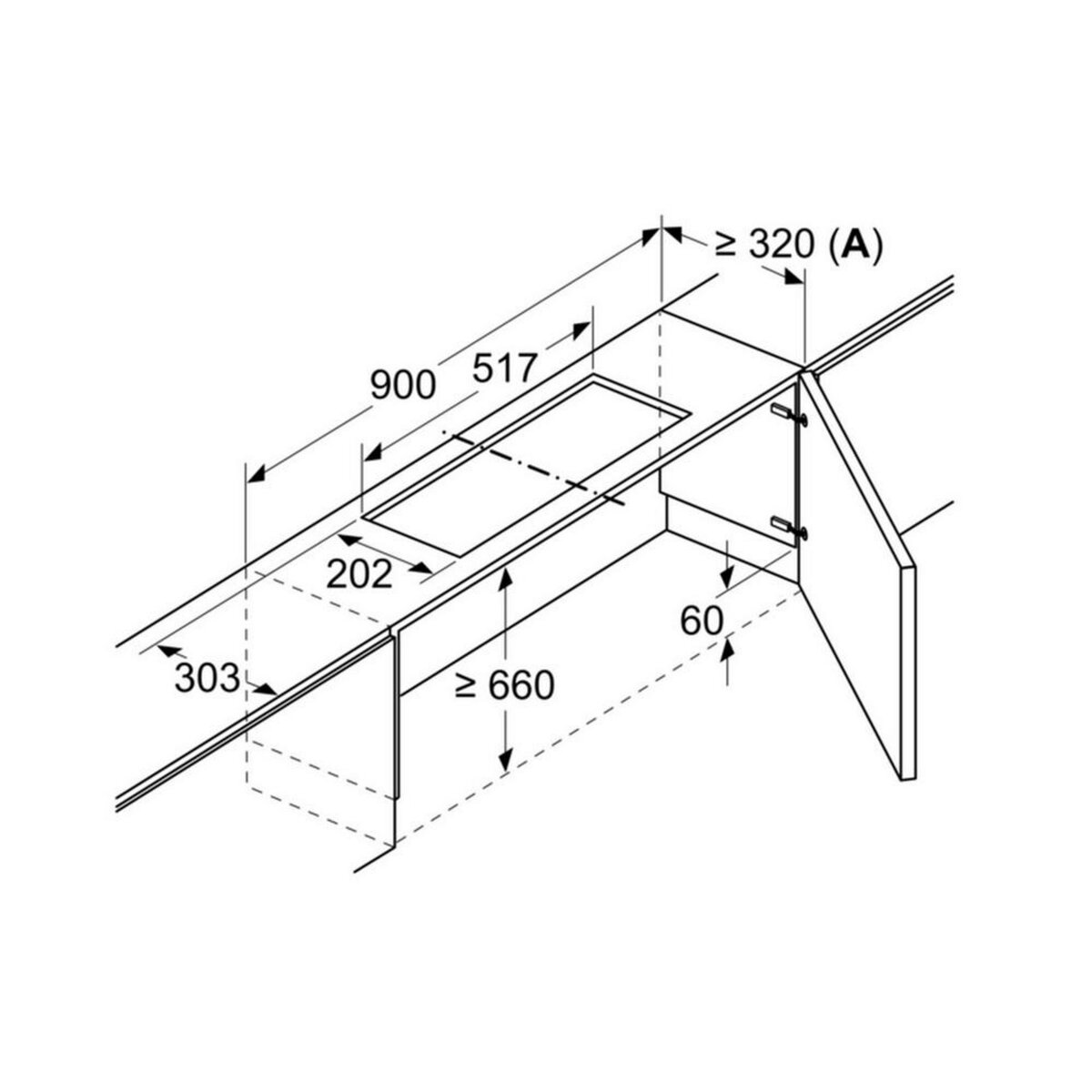 Neff Kit de recyclage pour hotte - Z51ITD1X1