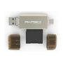 Voir la diapositive 2 : Akashi Lecteur carte SD / Micro SD 3 en 1 AKASHI ALTSDREADER 3 IN 1