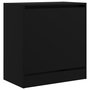 Voir la diapositive 4 : VIDAXL Armoire a chaussures noir 60x34x63,5 cm bois d'ingenierie