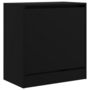 Voir la diapositive 4 : VIDAXL Armoire a chaussures noir 60x34x63,5 cm bois d'ingenierie
