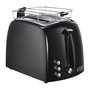 Voir la diapositive 2 : Russell Hobbs RUSSELL HOBBS 22601-56 - Toaster Textures Plus - 895 W - Noir