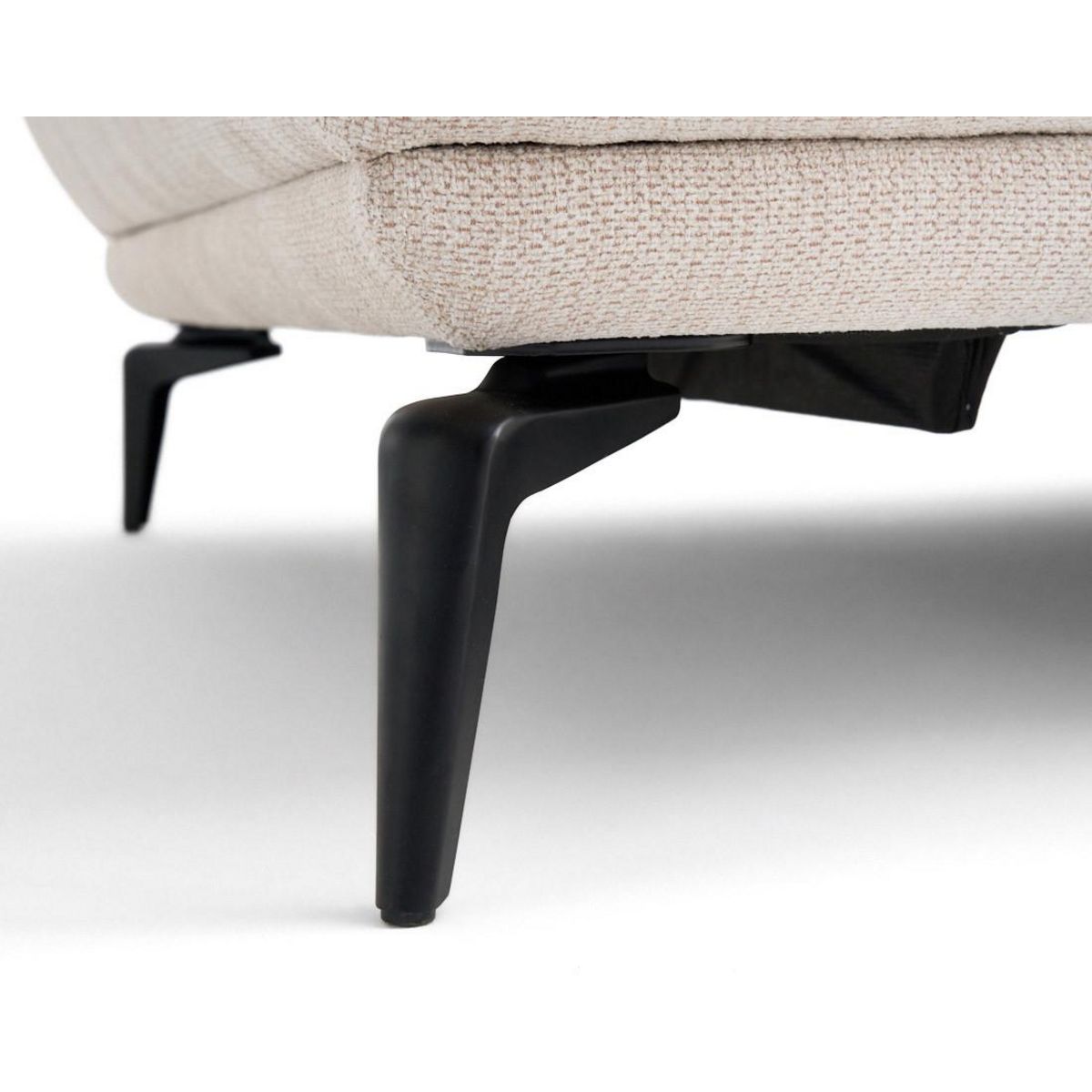 LISA DESIGN Arica - canapé droit 2 places en tissu texturé