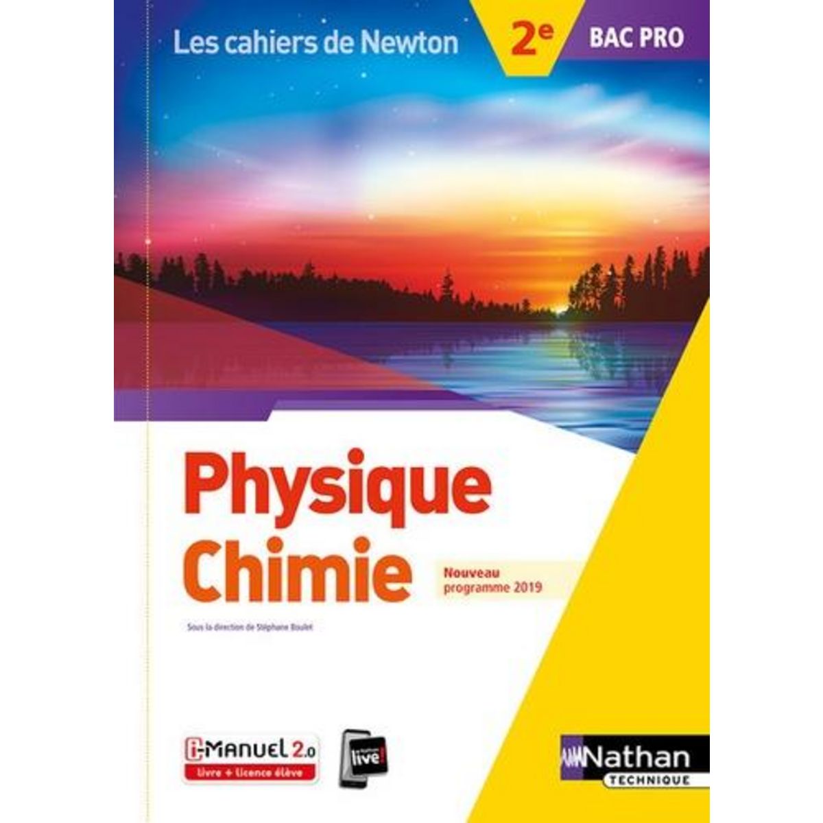 PHYSIQUE CHIMIE 2DE BAC PRO LES CAHIERS DE NEWTON. EDITION 2019, Boulet Stéphane