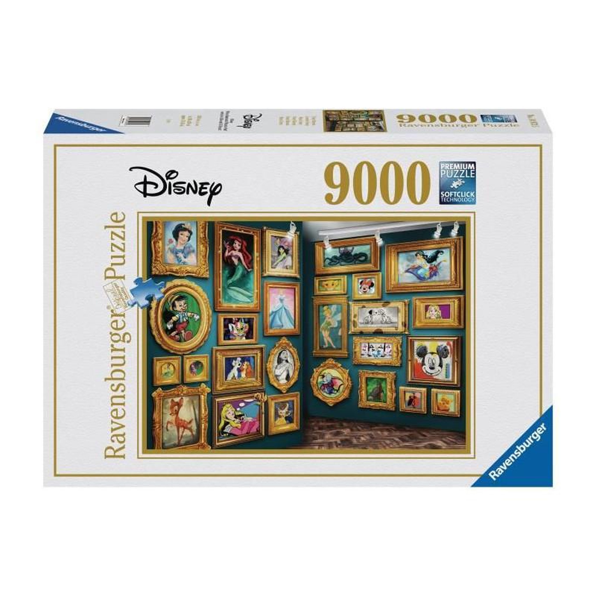 Voir la diapositive 2 : RAVENSBURGER Puzzle 9000 pièces – Disney Le Musée Disney – Puzzle adulte collection – Dès 14 ans – Ravensburger
