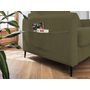 Voir la diapositive 6 : LISA DESIGN Owen - canapé 3 places convertible express couchage quotidien 140 cm matelas 12 cm en velours côtelé